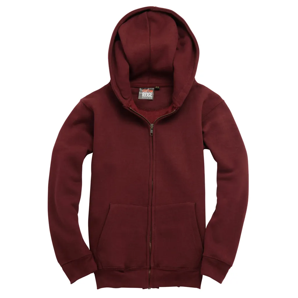 Sweat capuche CASSINI zippé Enfant PREMIUM 310 COTTONRIDGE