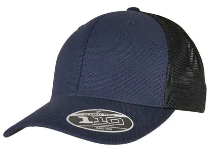 110 Structured Canvas Trucker Cap-Flexfit