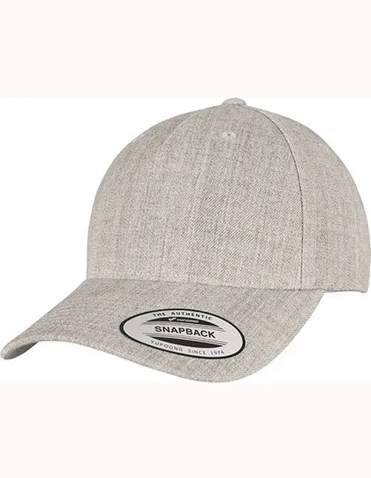 YP Classics 5-Panel Premium Curved Visor Snapback Cap-FLEXFIT