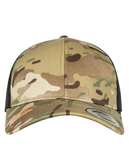 Retro Trucker Multicam Cap-FLEXFIT