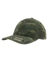 Flexfit Garmet Washed Camo Cap-FLEXFIT