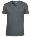 T-shirt Col V Manches Courtes Soft Style 150 GILDAN