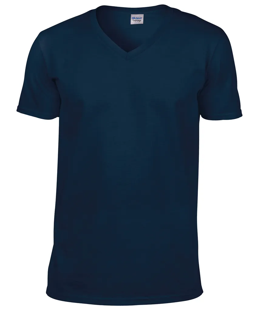 T-shirt Col V Manches Courtes Soft Style 150 GILDAN