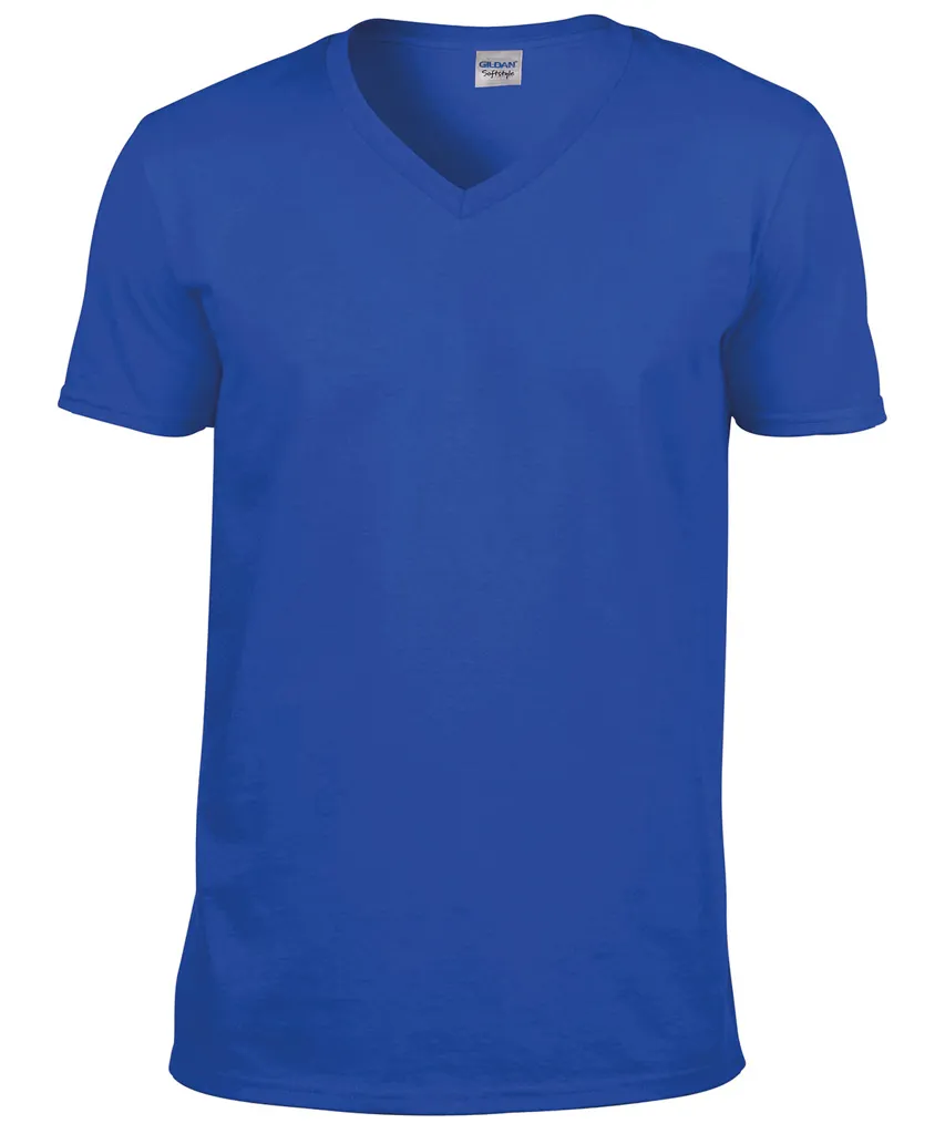 T-shirt Col V Manches Courtes Soft Style 150 GILDAN