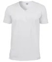 T-shirt Col V Manches Courtes Soft Style 150 GILDAN