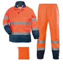 Ensemble de pluie 150D Navy COVERGUARD HI-VIZ