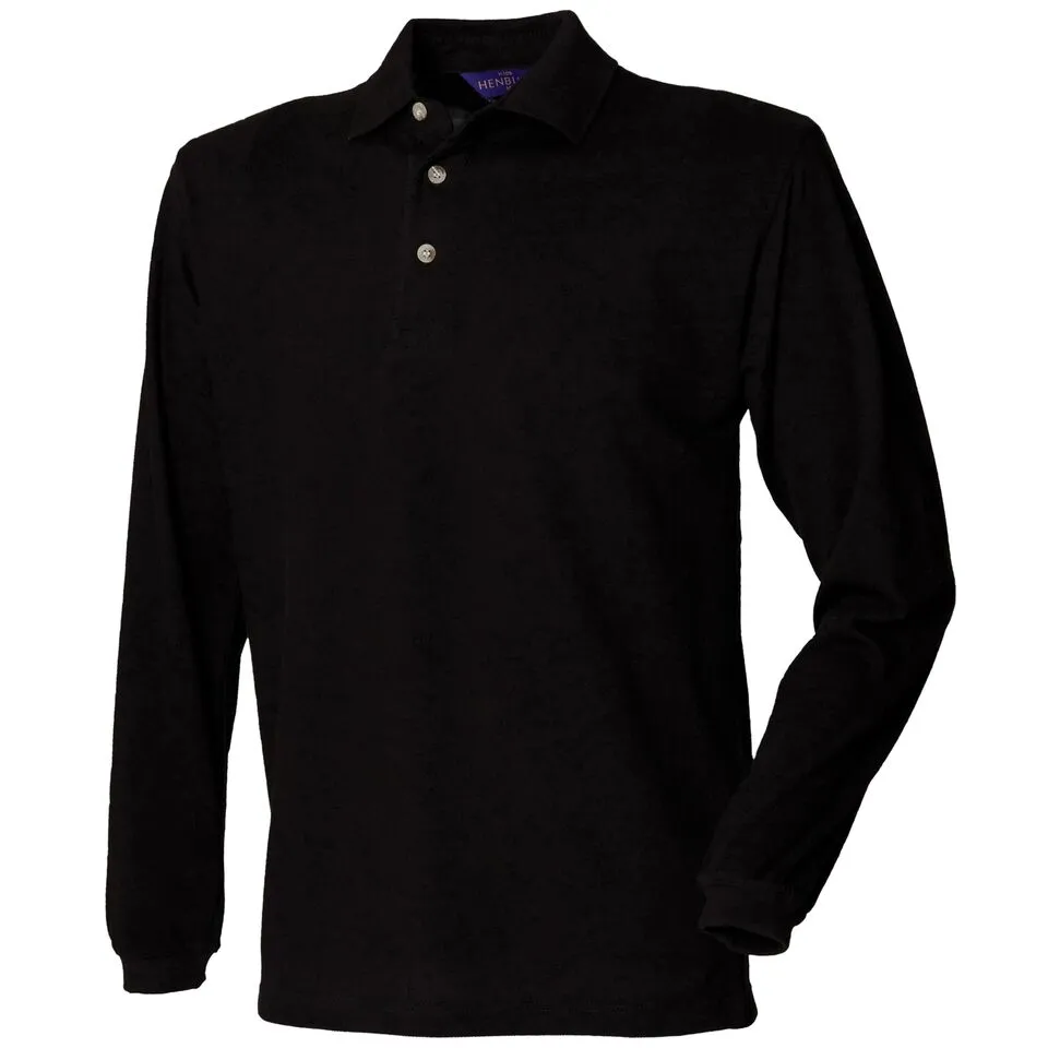 Polo piqué Manches Longues 225 HENBURY