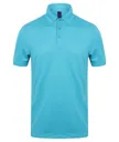 Mens Stretch Polo Shirt + Wick Finish-HENBURY