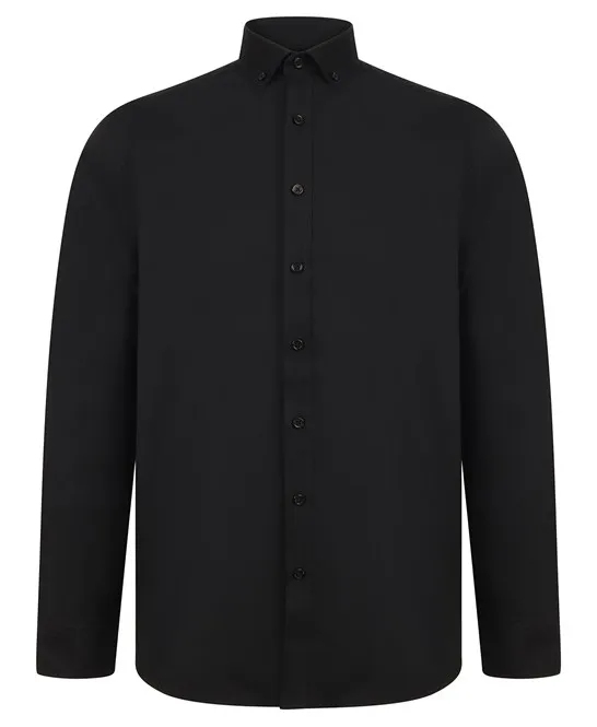 Chemise Oxford moderne à Manches Longues Regular - HENBURY