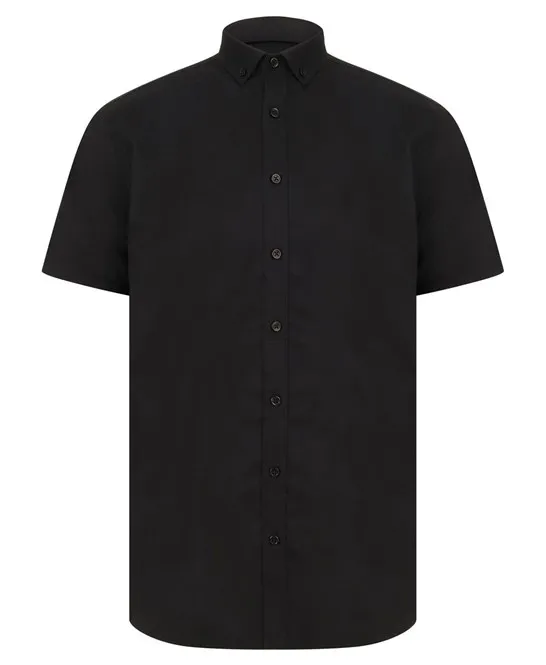 Chemise Oxford moderne à manches courtes Regular -HENBURY