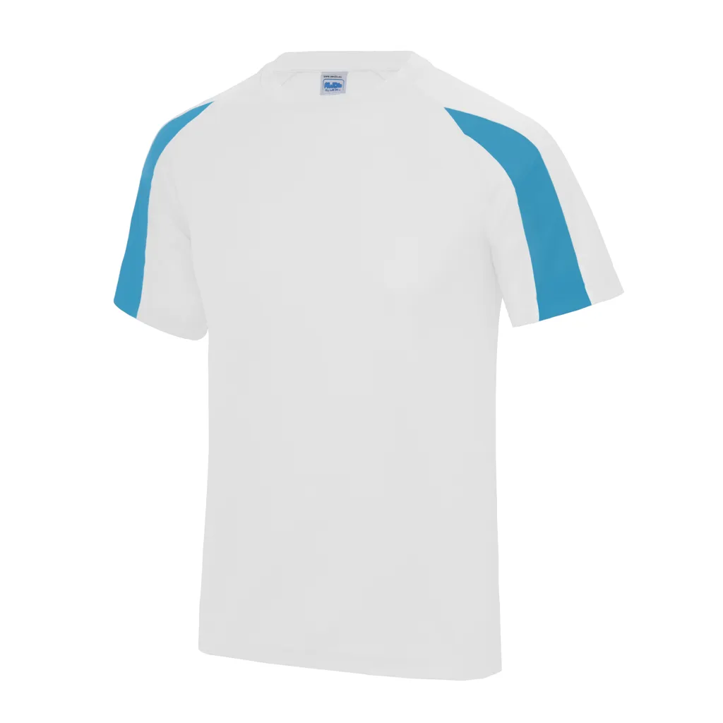 T-shirt respirant Bicolore Enfant  AWDIS COOL