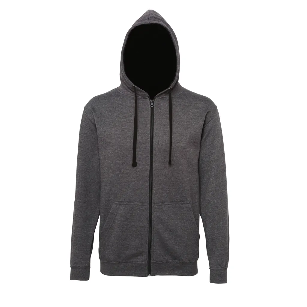Sweat  Capuche  ZIPPE Contrastée 280 AWDIS HOODS