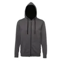 Sweat  Capuche  ZIPPE Contrastée 280 AWDIS HOODS