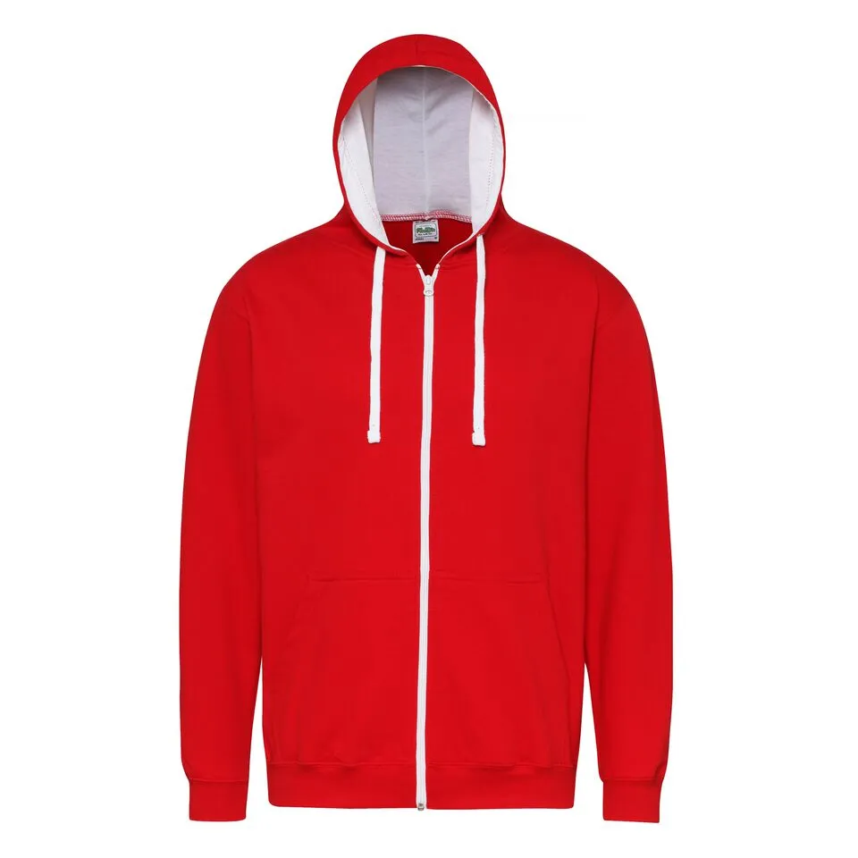 Sweat  Capuche  ZIPPE Contrastée 280 AWDIS HOODS