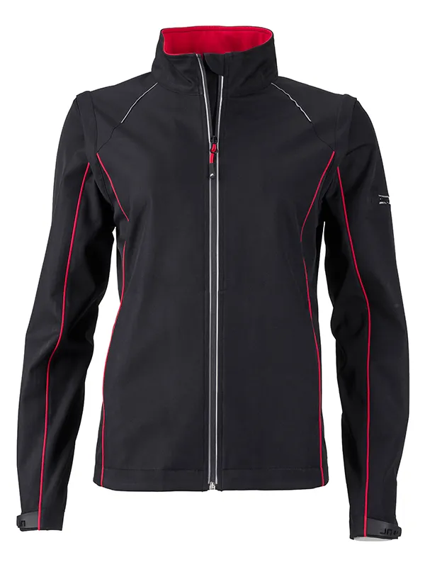 Ladies Zip-Off Softshell Jacket-DAIBER