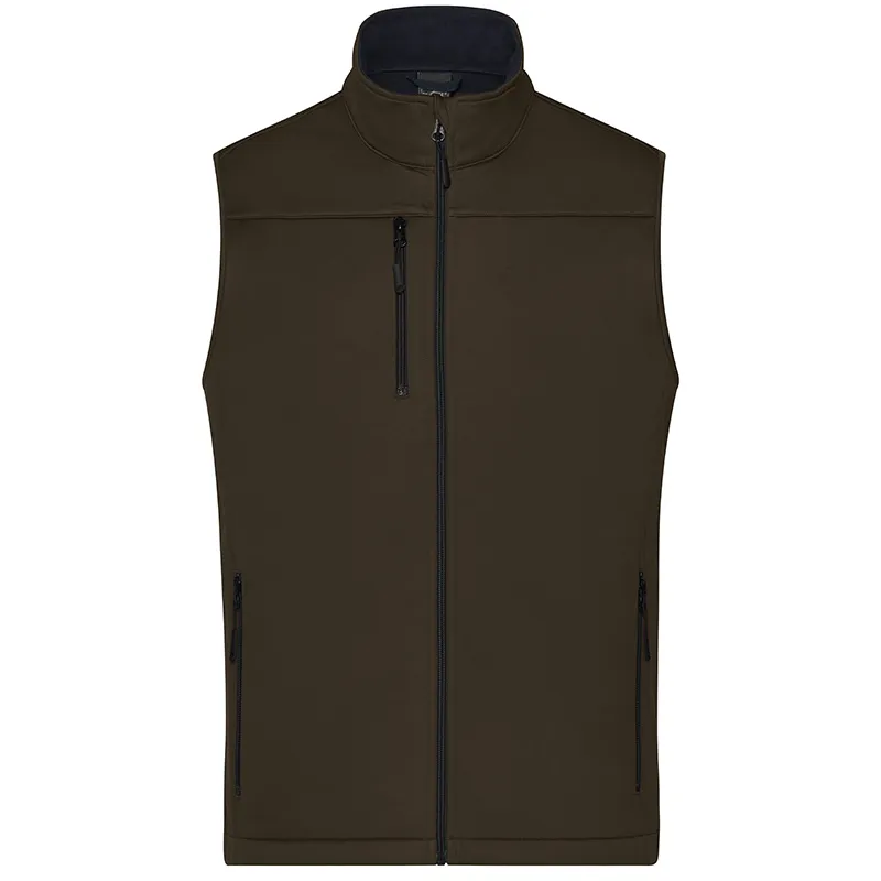 Men S Softshell Vest-DAIBER