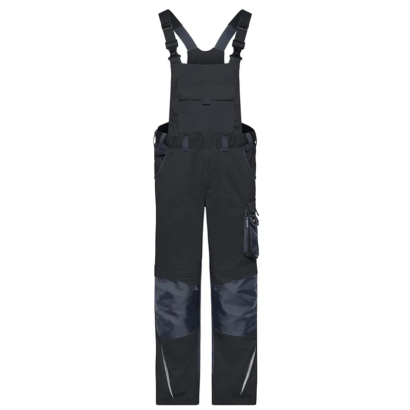 Workwear Pants With Bib - Strong-DAIBER