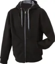 Veste Capuche  zippée Homme Double Face DAIBER