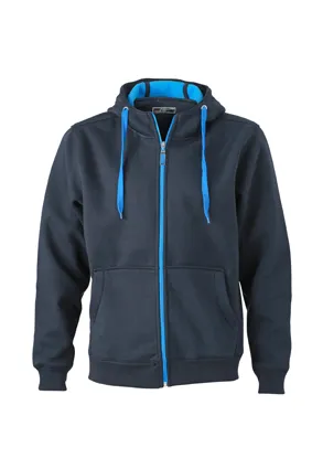 Veste Capuche  zippée Homme Double Face DAIBER