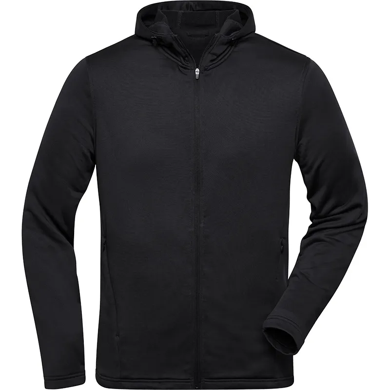 Sweat-Shirt Capuche En RPET Zippé Homme 2 Poches Latérales-DAIBER