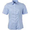 Chemise Micro Twill Femme Manches courtes-DAIBER