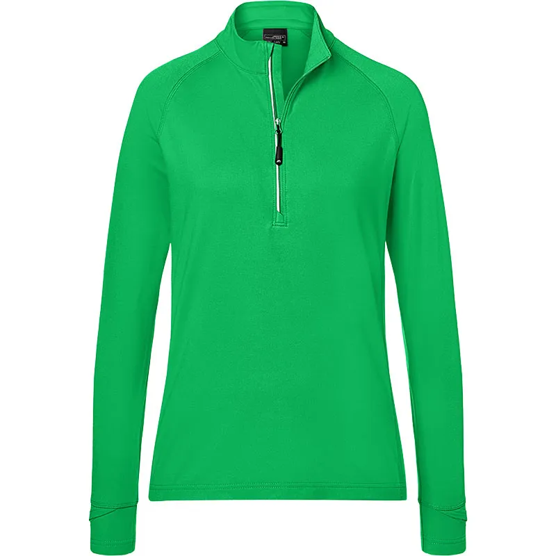 T-shirt sport demi-zip Femme-DAIBER
