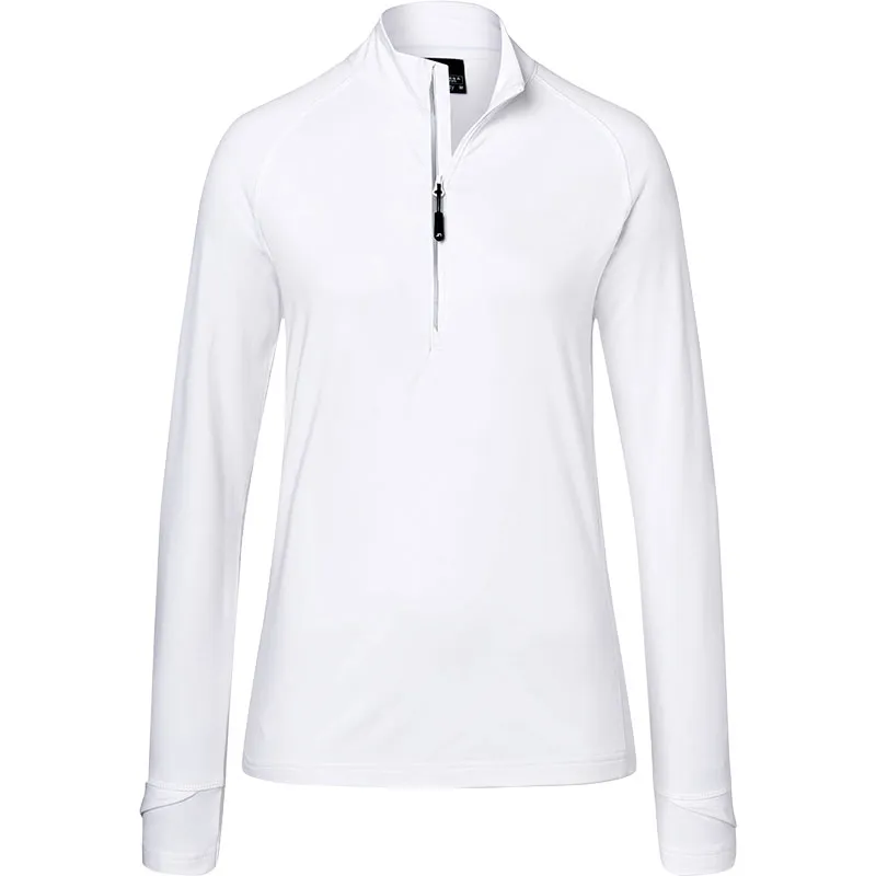 T-shirt sport demi-zip Femme-DAIBER