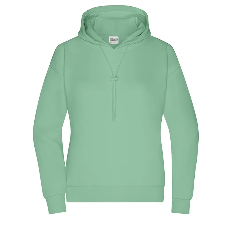 Sweat-shirt capuche Femme\nBas de manches
