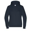 Sweat-shirt capuche Femme\nBas de manches