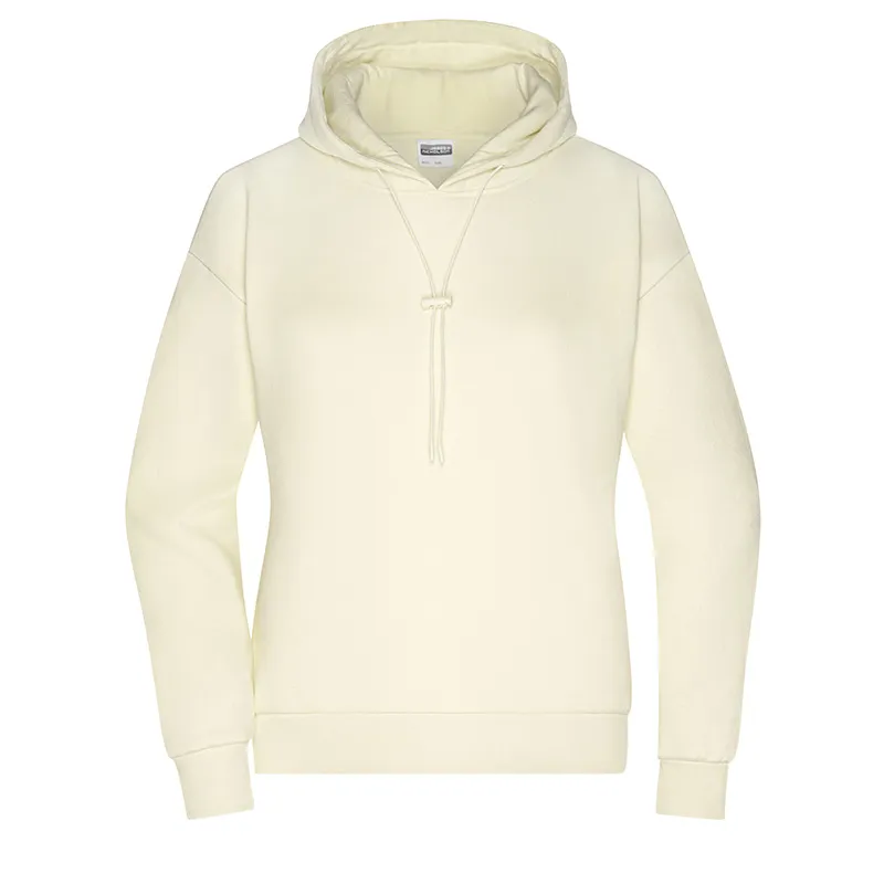 Sweat-shirt capuche Femme\nBas de manches