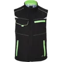 Bodywarmer softshell Workwear Col montant avec intérieur polaire-DAIBER