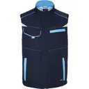 Bodywarmer softshell Workwear Col montant avec intérieur polaire-DAIBER