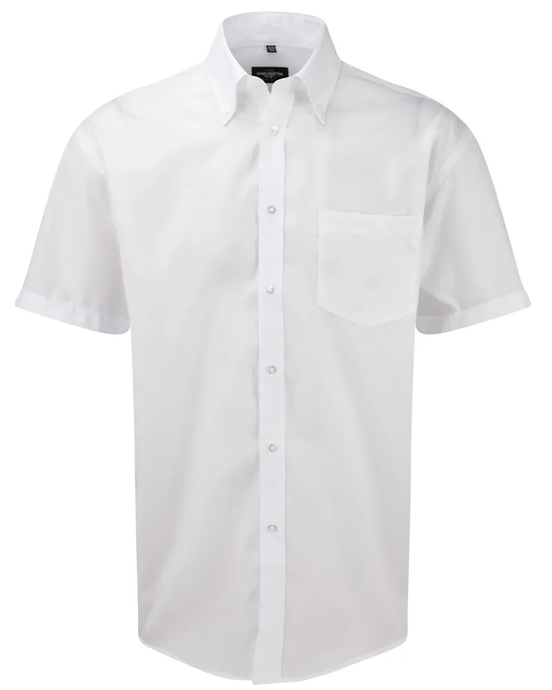 Chemise Manches Courtes sans repassage RUSSELL