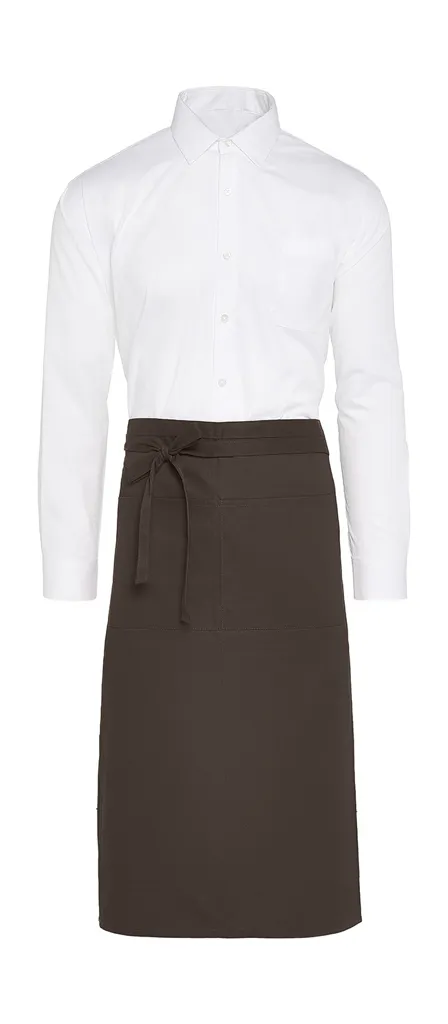 ROME - Medium Length Bistro Apron WITH pocket-SG BISTRO