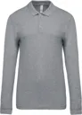Polo piqué Manches Longues Homme-KARIBAN