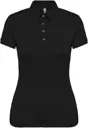 Polo jersey manches courtes femme - KARIBAN