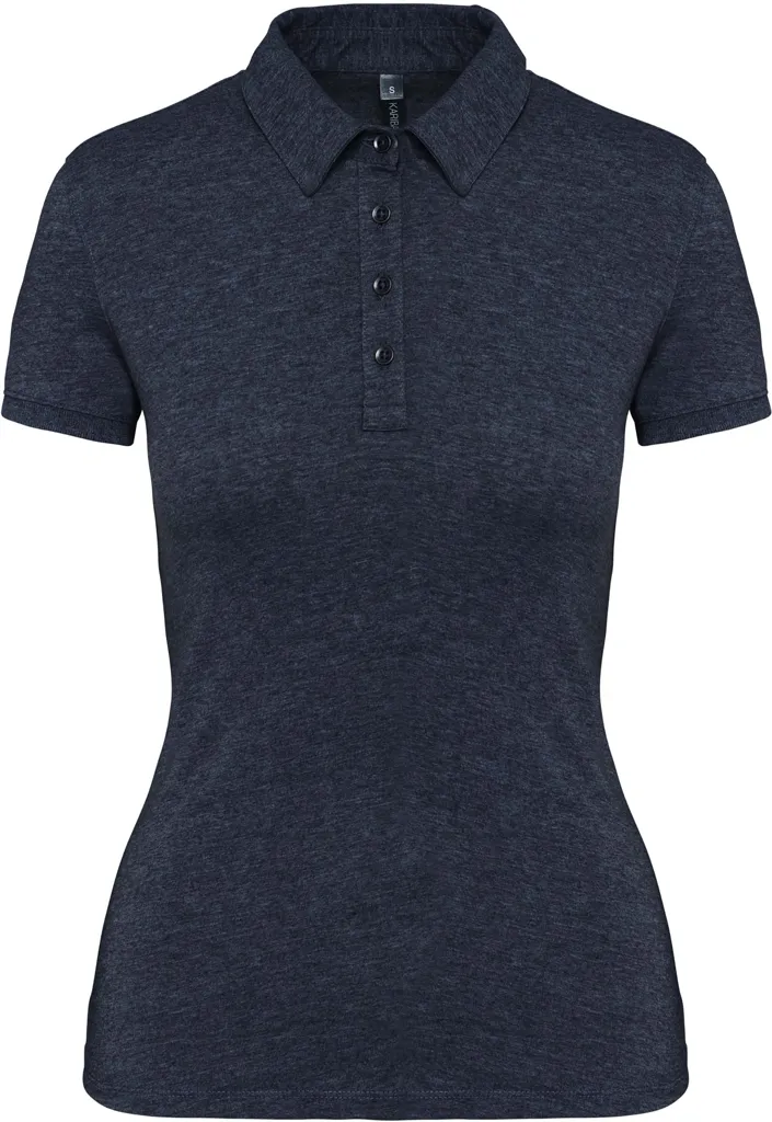 Polo jersey manches courtes femme - KARIBAN