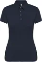 Polo jersey manches courtes femme - KARIBAN