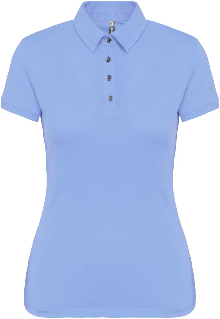 Polo jersey manches courtes femme - KARIBAN