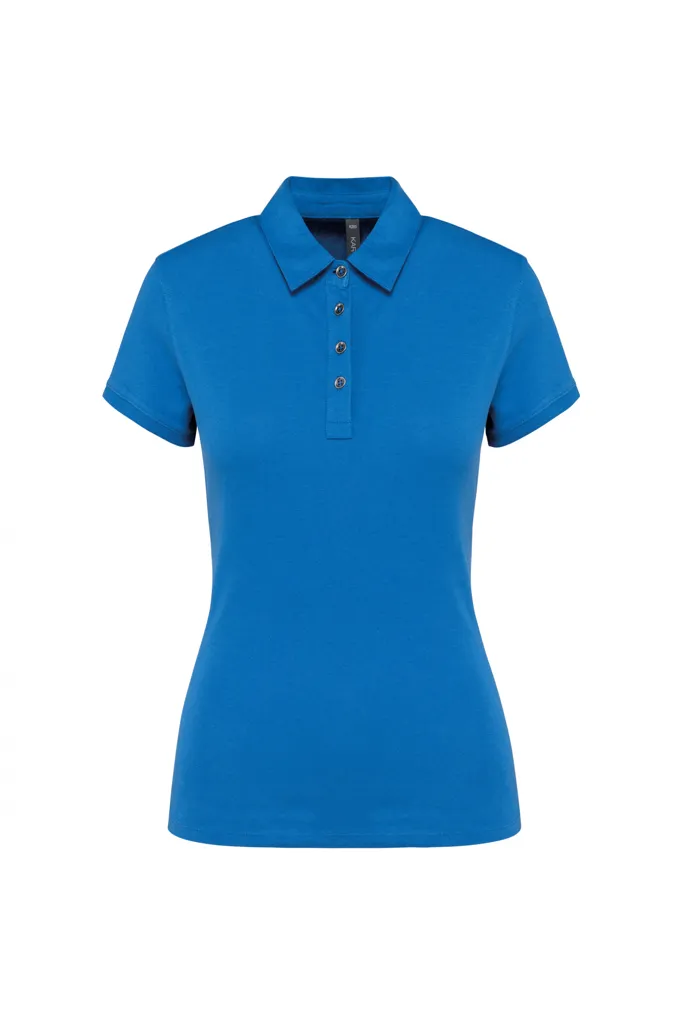 Polo jersey manches courtes femme - KARIBAN