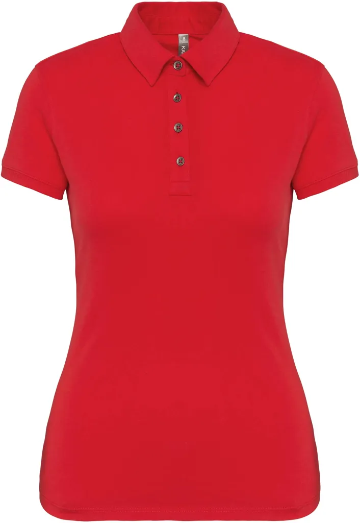 Polo jersey manches courtes femme - KARIBAN
