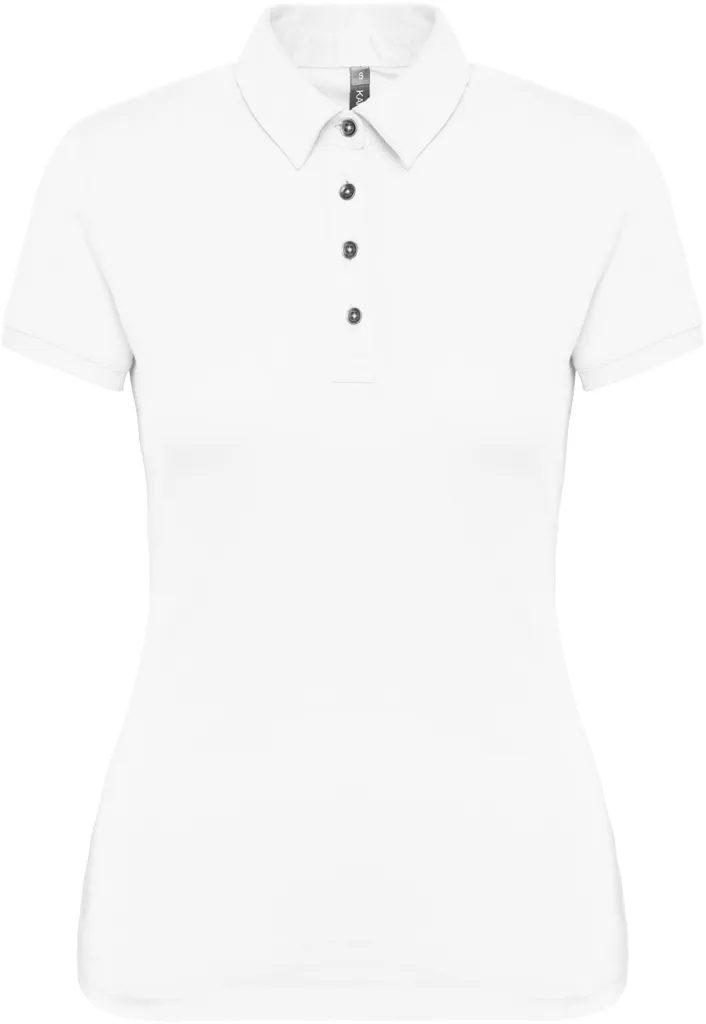 Polo jersey manches courtes femme - KARIBAN