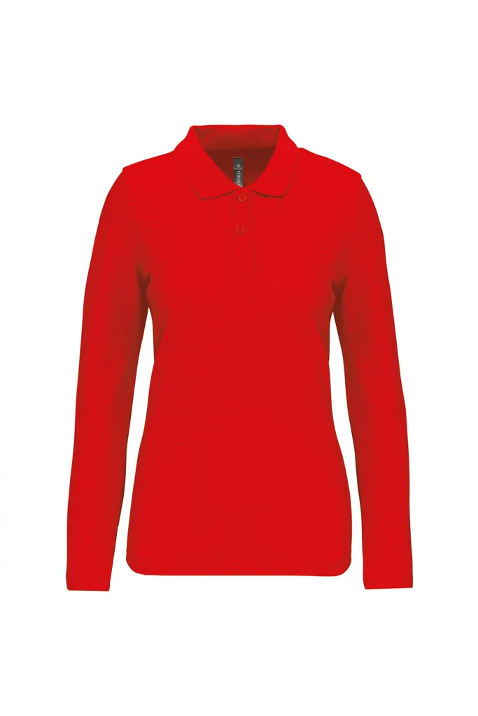 Polo Manches Longues Femme-WK