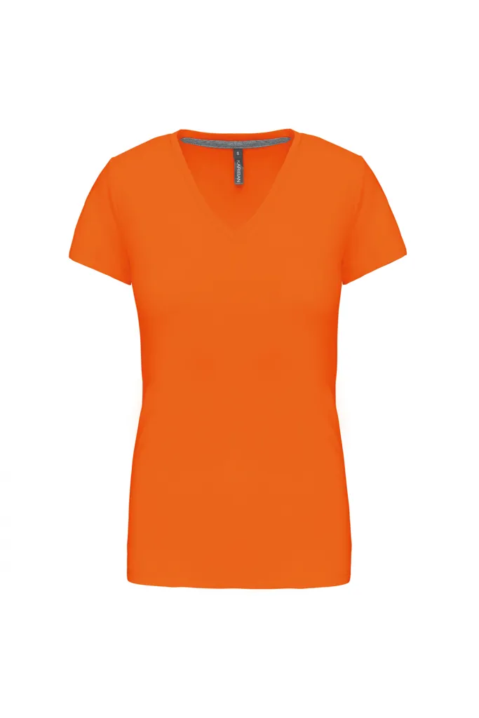 T-shirt Femme Manches Courtes encolure V 180 KARIBAN