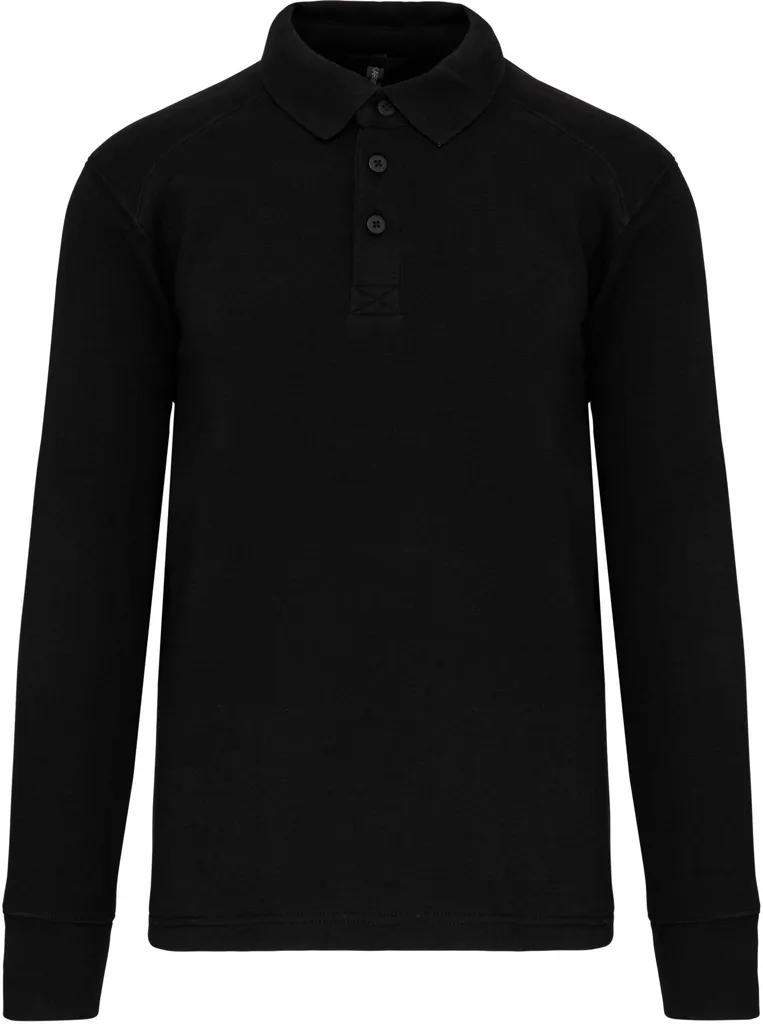 Sweat-Shirt Col Polo Homme-KARIBAN
