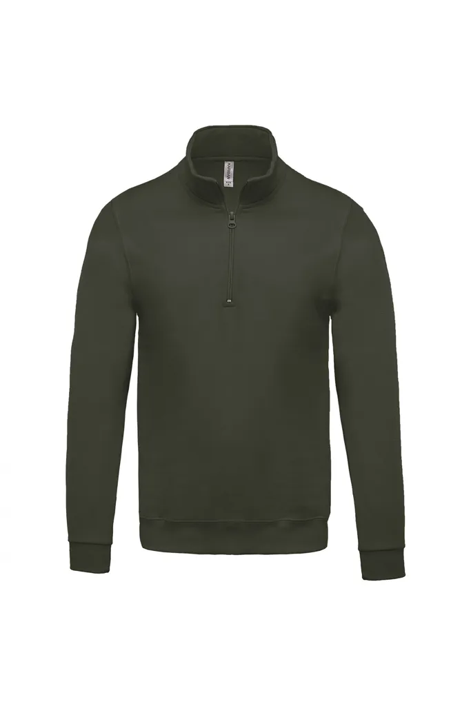 Sweat -Shirt col zippé-KARIBAN