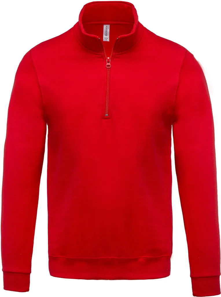 Sweat -Shirt col zippé-KARIBAN