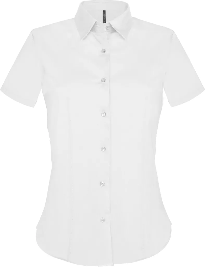 Chemise Femme Manches Courtes coton/elasthanne 140 KARIBAN