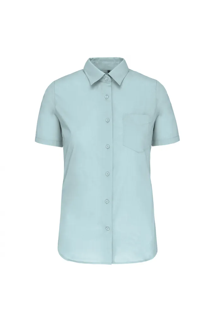 Chemise Femme Manches Courtes Polycoton JUDITH KARIBAN