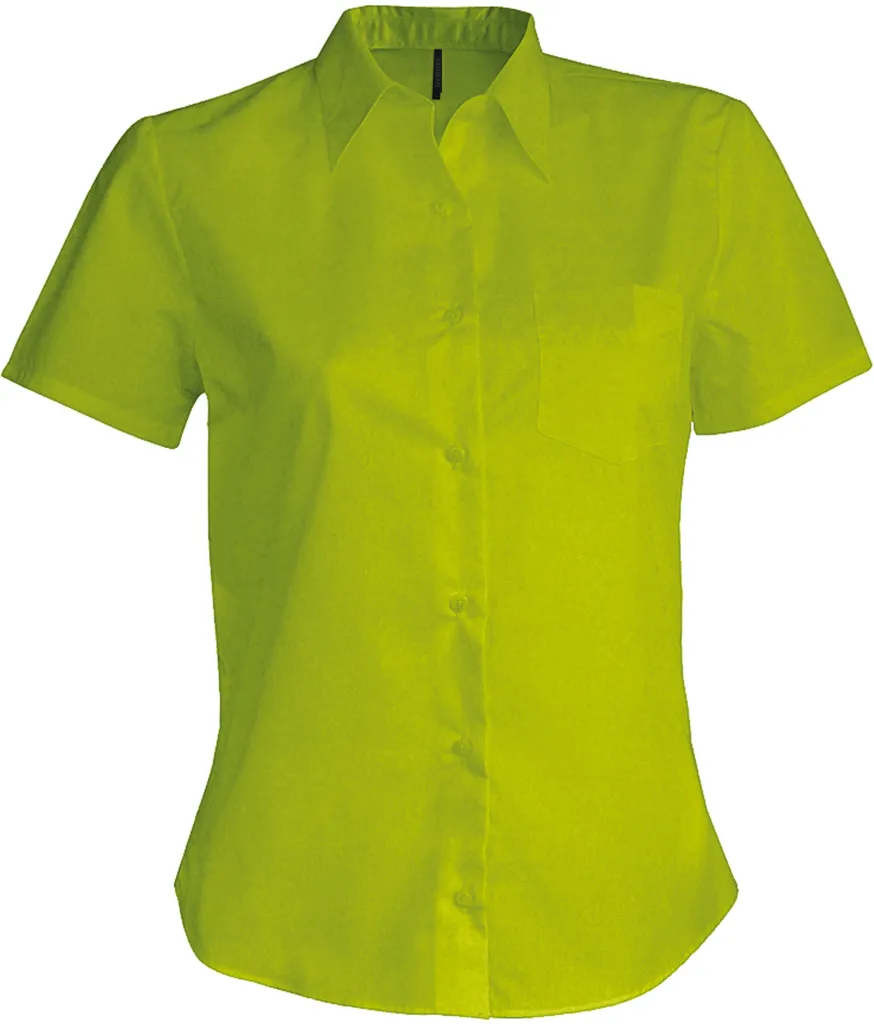 Chemise Femme Manches Courtes Polycoton JUDITH KARIBAN